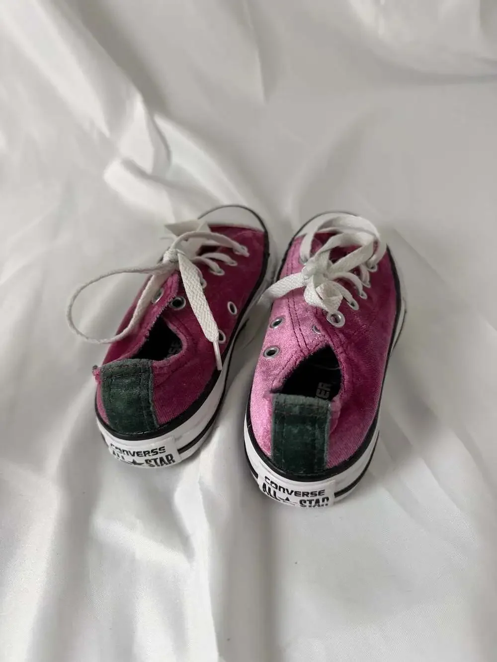 Converse Chuck Taylor All Star Velvet Low Top Sneakers 658198F kids